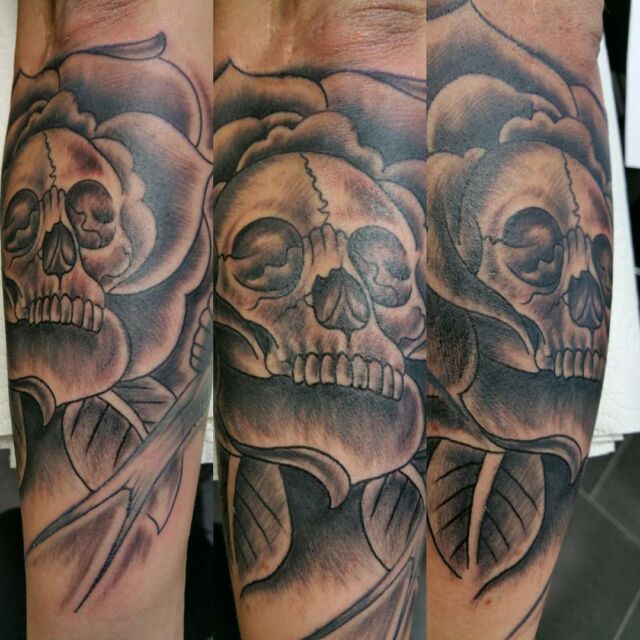 Saturday work. #skull#nordhorn